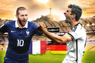Dự đoán kết quả tỉ số trận Pháp đấu với Đức 0-1: Người Đức đi tiếp